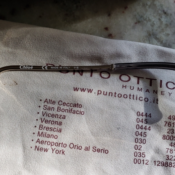 Chloe Women's CE114S CE/114/S 731 Gold/Grey Crystal Fashion Round Sunglasses - Picture 9 of 16